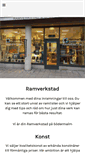 Mobile Screenshot of hammarbykonst.se